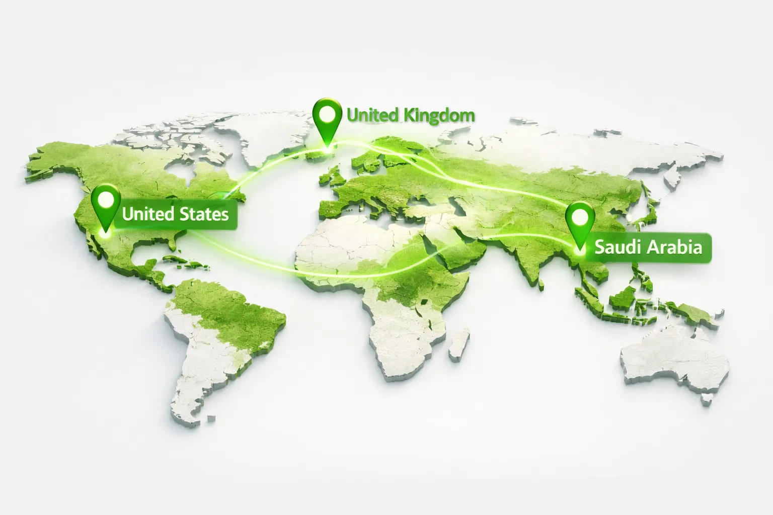 MaYa Global Locations Map